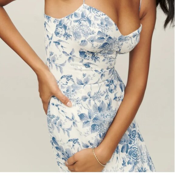 Reformation Kourtney Dress Size 8 - Picture 4 of 4